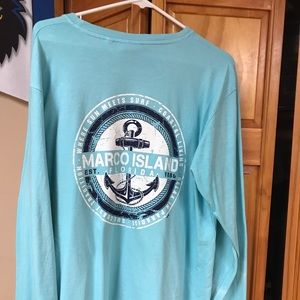Light blue Marco island long sleeve